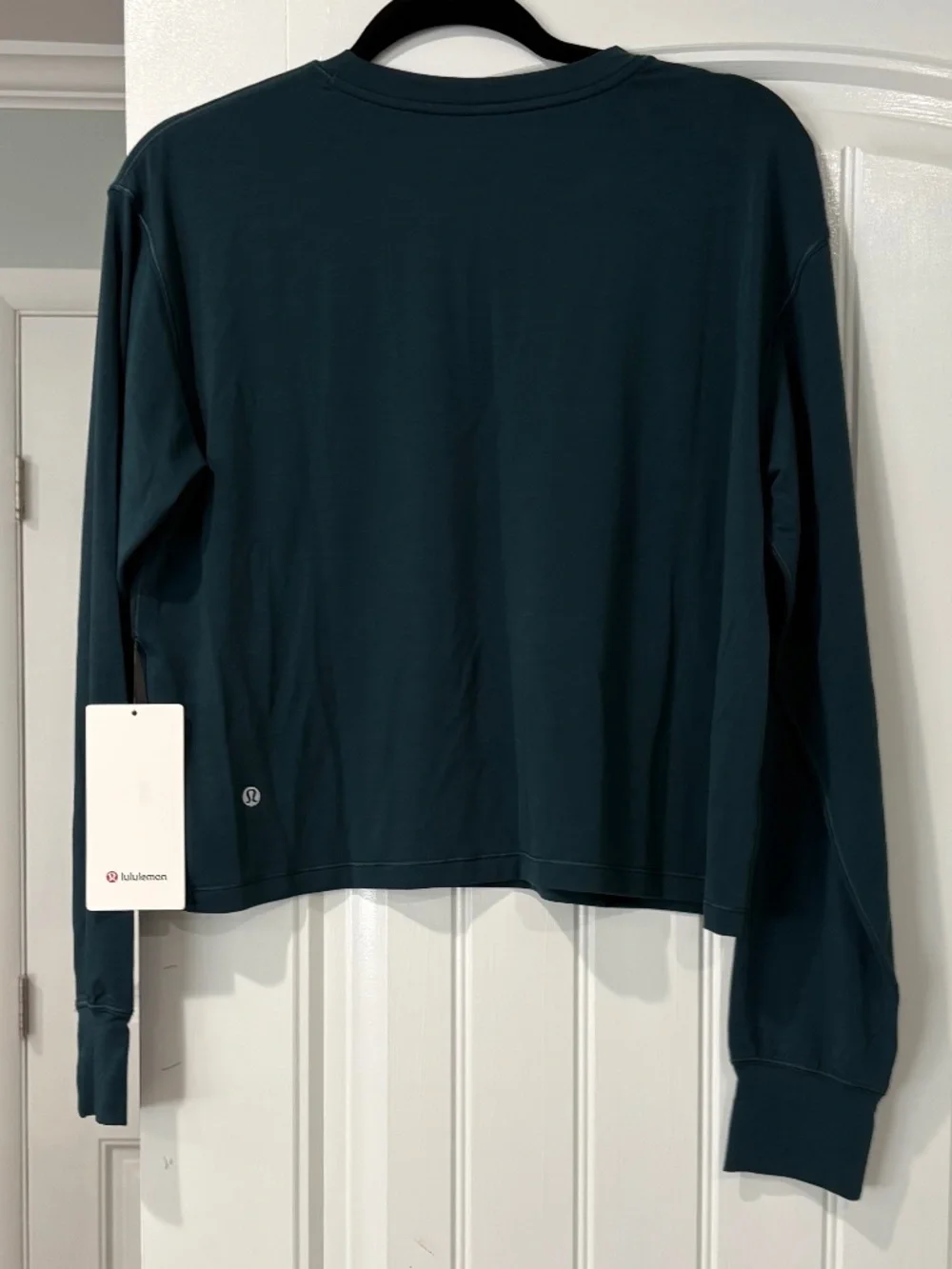 Lululemon Jersey Training wordmark Indochine blue